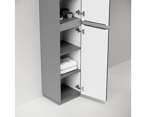 Пенал напольный Напольная Sancos Folk Floor 35 PFL35FGS Grey soft