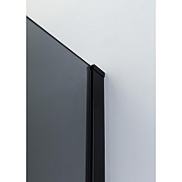 Душевая перегородка Cezares Liberta 80 LIBERTA-L-1-80-GR-NERO Черный матовый