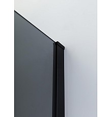 Душевая перегородка Cezares Liberta 80 LIBERTA-L-1-80-GR-NERO Черный матовый