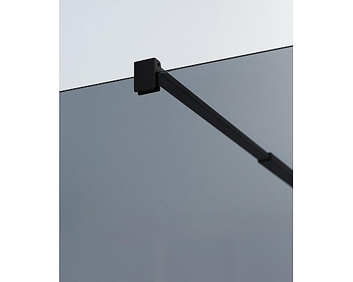 Душевая перегородка Cezares Liberta 80 LIBERTA-L-1-80-GR-NERO Черный матовый Душевая перегородка Cezares Liberta 80 LIBERTA-L-1-80-GR-NERO Черный матовый