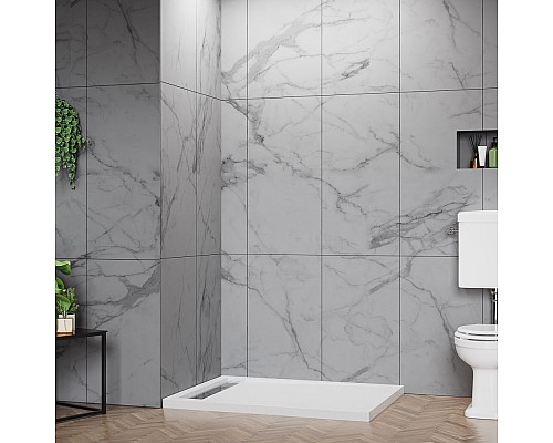 Акриловый поддон для душа BelBagno Due 120x90 TRAY-BB-DUE-AH-120/90-4-W0 Белый