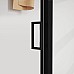 Душевой уголок Vincea City VSR-5CT9012CLB 1200x900 черный стекло прозрачное
