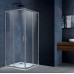 Душевой уголок Vincea Alpha VSS-3AL10CLGM, 100x100, вороненая сталь, стекло прозрачное