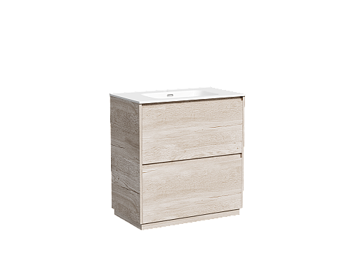 Тумба под раковину SANCOS Libra Floor напольная, 790х450х840, дуб галифакс LB80FEG