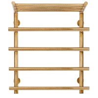 Полотенцесушитель латунный Secado Турин 1 СП 60х60х70, электрический R, бронза