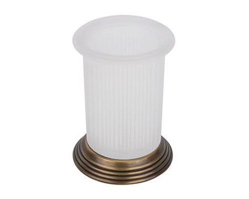 Стакан настольный Colombo Hermitag цвет античная бронза/матовое стекло