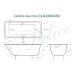 Ванна чугунная Delice Aurora 150х70 с отверстиями под ручки