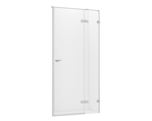 Дверь в нишу NEW TRENDY EVENTA R 120x200 хром