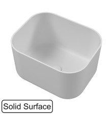 Раковина накладная Whitecross Lazurit белый матовый