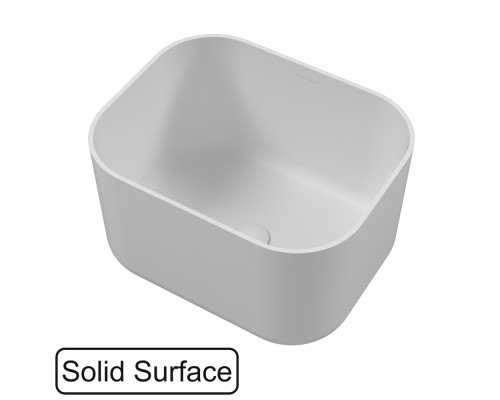 Раковина накладная Whitecross Lazurit белый матовый