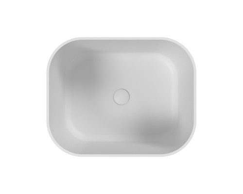 Раковина накладная Whitecross Lazurit белый матовый