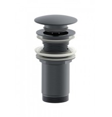 Донный клапан для раковины Wonzon&Woghand, Темный графит