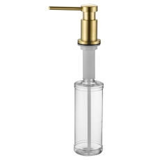 Дозатор для моющего средства Paulmark Brevit D005-G Золото