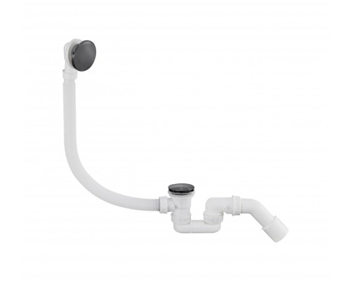 Слив-перелив для ванны AltroBagno BD 070303 GrMt оружейная сталь