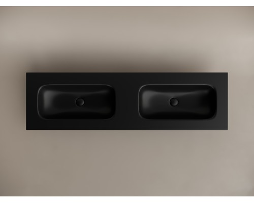 Раковина-столешница Накладная Sancos Grace 161 CN7023MBwx Черный матовый