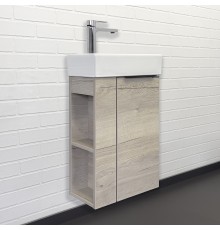 Тумба с раковиной Comforty Матэ-40 дуб дымчатый Comforty 9140