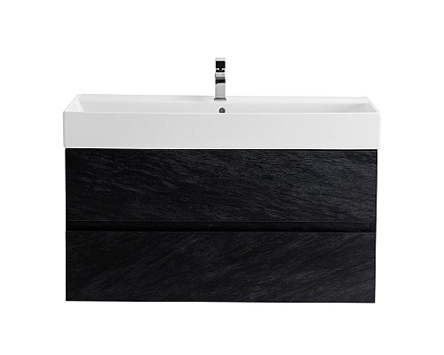 Тумба под раковину Cezares Molveno 46 100 MOLVENO 46-100-2C-SO-NR подвесная Nero Тумба под раковину Cezares Molveno 46 100 MOLVENO 46-100-2C-SO-NR подвесная Nero