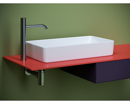 Раковина накладная Ceramicanova под стиральную машину, 620x340x110, белый Раковина накладная Ceramicanova под стиральную машину, 620x340x110, белый