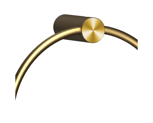 Кольцо для ванной универсальный Raiber premium RPG-80006 Graceful, матовое золото