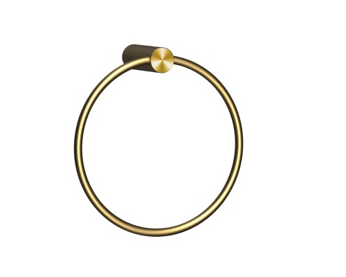 Кольцо для ванной универсальный Raiber premium RPG-80006 Graceful, матовое золото