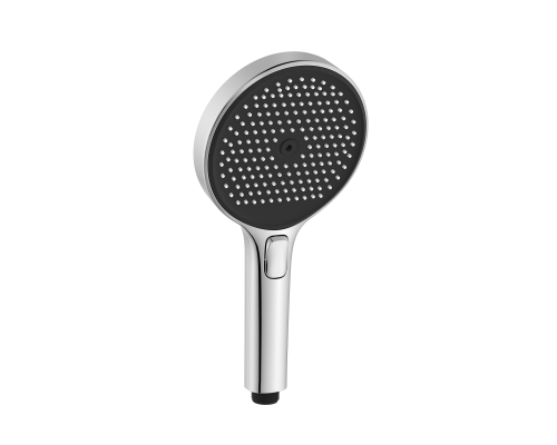 Душевая лейка Sancos Nok round, 3 режима, хром/черный матовый, SC6001CH-B