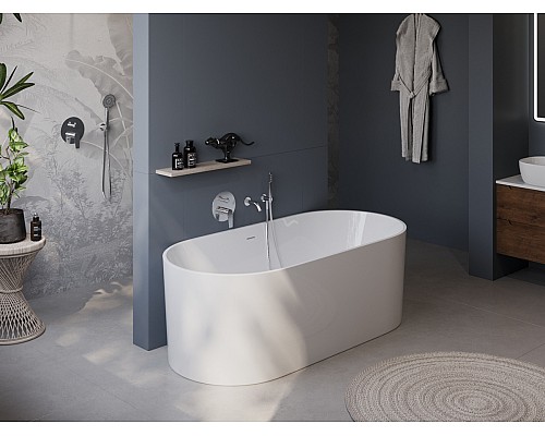 Акриловая ванна BelBagno 170x80 BB705-1700-800 без гидромассажа Акриловая ванна BelBagno 170x80 BB705-1700-800 без гидромассажа