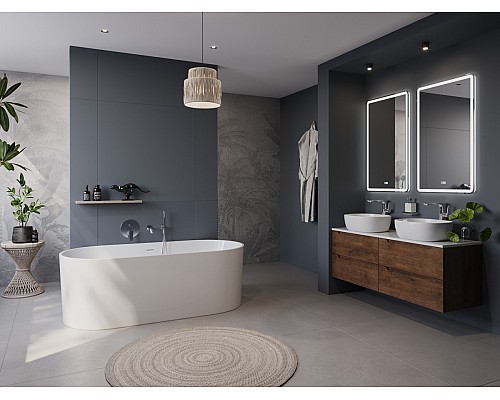 Акриловая ванна BelBagno 170x80 BB705-1700-800 без гидромассажа Акриловая ванна BelBagno 170x80 BB705-1700-800 без гидромассажа