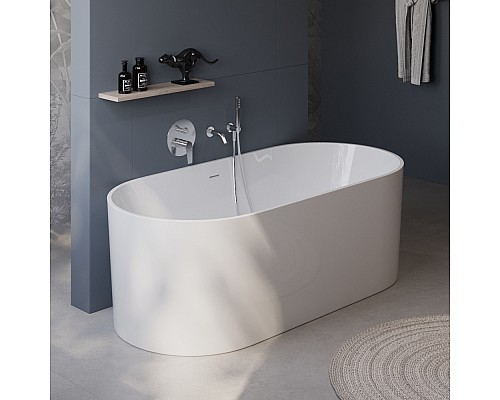 Акриловая ванна BelBagno 170x80 BB705-1700-800 без гидромассажа Акриловая ванна BelBagno 170x80 BB705-1700-800 без гидромассажа