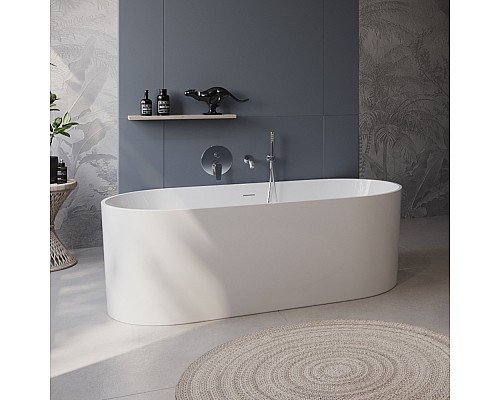 Акриловая ванна BelBagno 170x80 BB705-1700-800 без гидромассажа Акриловая ванна BelBagno 170x80 BB705-1700-800 без гидромассажа