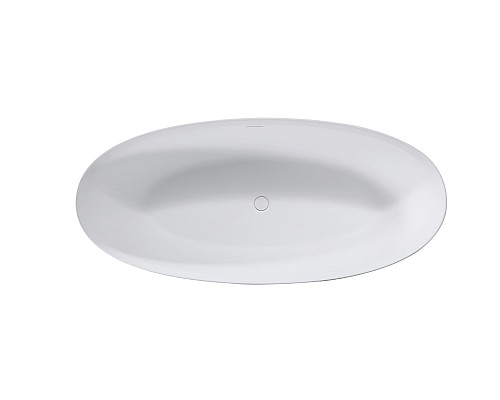 Ванна из искусственного камня Vincea VBT-4S01MW, 170x76x56, белый мат, со слив-переливом Ванна из искусственного камня Vincea VBT-4S01MW, 170x76x56, белый мат, со слив-переливом