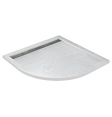 Душевой поддон из искусственного камня Cezares Tray AS 80x80 TRAY-AS-R-80-30-W Белый