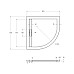 Душевой поддон из искусственного камня Cezares Tray AS 80x80 TRAY-AS-R-80-30-W Белый