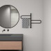 Полотенцесушитель электрический Vincea 44x60 Черный