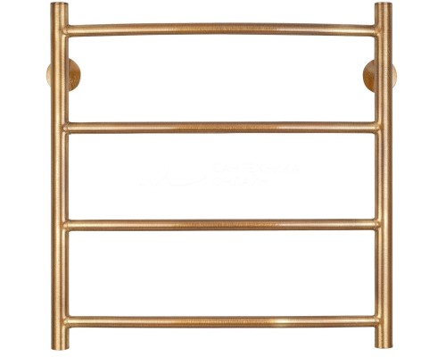 Полотенцесушитель латунный Secado Милан 1 плюс 50х50, электрический R, бронза