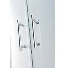 Душевой уголок Cezares Momento 80х80 MOMENTO-R-2-80-C-Cr профиль Хром стекло прозрачное