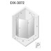 Душевое ограждение NEW TRENDY AVEXA WHITE R 100x80x200 белый