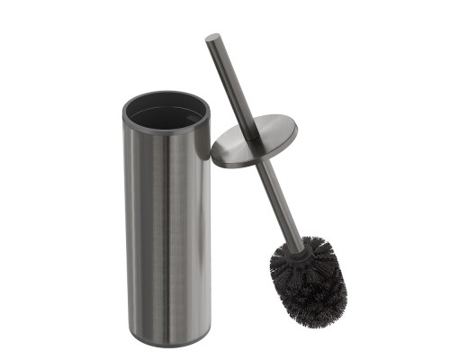 Ершик для унитаза Cezares Relax RELAX-TBS-M-GM Оружейная сталь