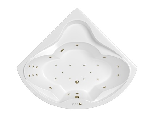 Ванна WHITECROSS Konsul 150x150 "ULTRA" (бронза)