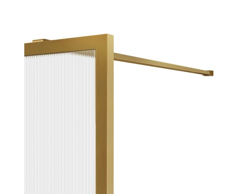 Душевая перегородка Vincea Walk-In VSW-1HP900FLBG 900x2000 брашированное золото