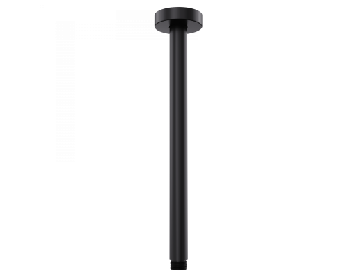 Держатель верхнего душа 22*300мм Wonzon&Woghand, Черный матовый WW-SA06-30-MB