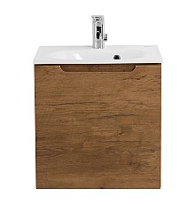 Тумба под раковину BelBagno Etna 50 L ETNA-500-1A-SO-RN-P-L подвесная Rovere Nature