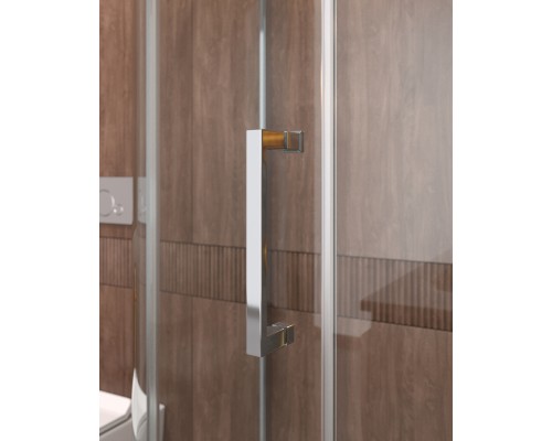 Душевой уголок Cezares Molveno 120x110 MOLVENO-RH-11-120/110-C-Cr-IV профиль Хром стекло прозрачное