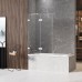Шторка для ванны NEW TRENDY AVEXA WHITE 110x150 L белый