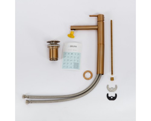 Смеситель для раковины Cezares Leaf LEAF-LC1-SS Sunset