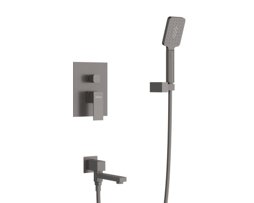 Душевая система Cezares Slider SLIDER-VDSET-GM Оружейная сталь