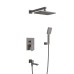 Душевая система Cezares Slider SLIDER-VDSET-GM Оружейная сталь