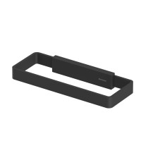 Полотенцедержатель WHITECROSS Cubo CU2458BL черный мат