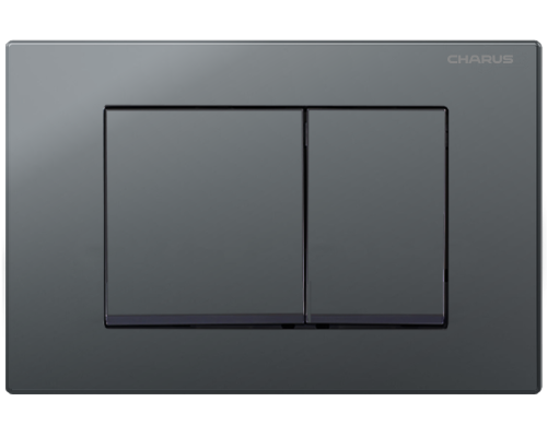 Кнопка смыва Charus Minimalista FP.310.GRP.01 графит