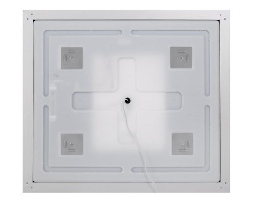 Зеркало BelBagno Kraft 80 SPC-KRAFT-800-800-LED-TCH-WARM с подсветкой Сатин с сенсорным выключателем и подогревом