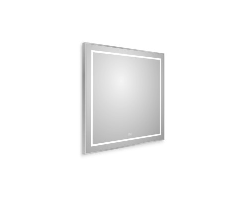 Зеркало BelBagno Kraft 80 SPC-KRAFT-800-800-LED-TCH-WARM с подсветкой Сатин с сенсорным выключателем и подогревом